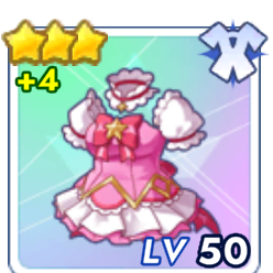 ピンクの魔法少女服