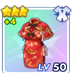 赤い中華服